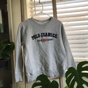 ralph lauren polo jeans co crewneck sweater